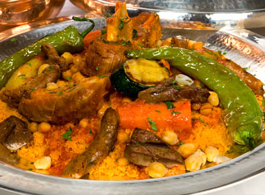 "Тунисская кухня в ресторане Саламбо"
