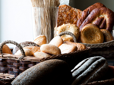 Ассорти хлеба в сети Caffeterria