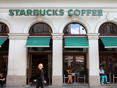 Кофейня Starbucks: американский кофе