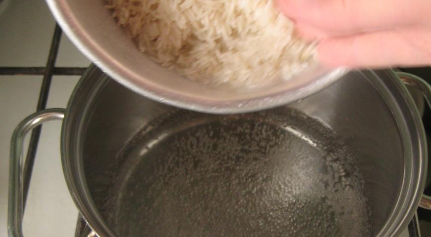 Запеканка рисовая с лососем. Шаг 2