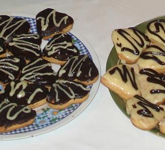 Печенье с шоколадом и имбирем 