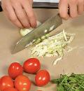 Фото приготовления рецепта: Салат с рукколой, фенхелем и пармезаном, шаг №1