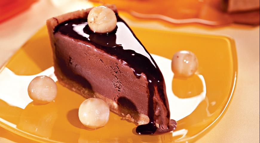 Рецепт Шоколадно-банановый торт-мороженое