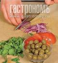 Фото приготовления рецепта: Салат с шариками из брынзы, шаг №1