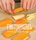 Фото приготовления рецепта: Сэндвичи из тыквы с сыром, шаг №2