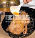 Фото приготовления рецепта: Утка в апельсиновом соусе с картофельными дольками, шаг №4