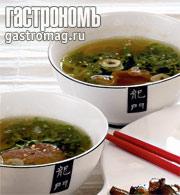 Пекинский кисло-сладкий суп с уткой