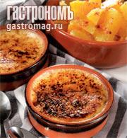Рецепт Крема каталана с апельсиновым салатом