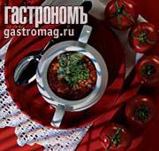 Рецепт Гречневый суп с помидорами