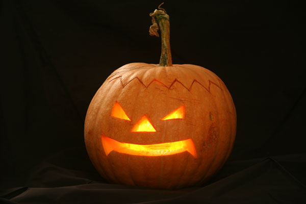 Хэллоуин своими руками: Джек-фонарь из тыквы                                                                2