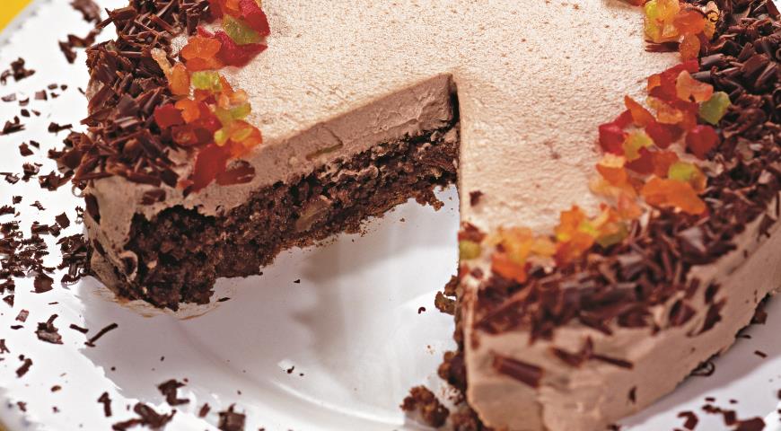 Рецепт Шоколадный торт с меренгой
