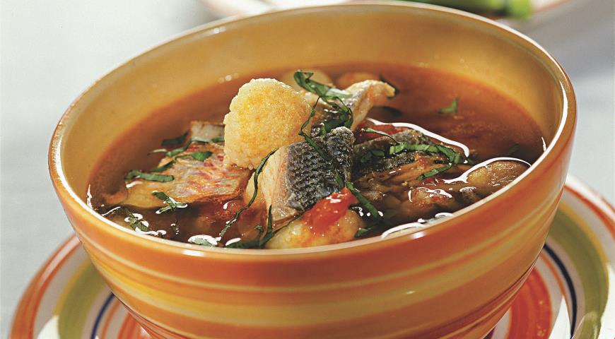 Рецепт Рыбный суп с клецками