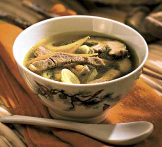 Рецепт Овощной суп со свининой