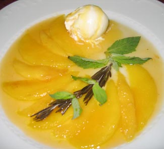 Рецепт Манго с соусом из грейпфрута