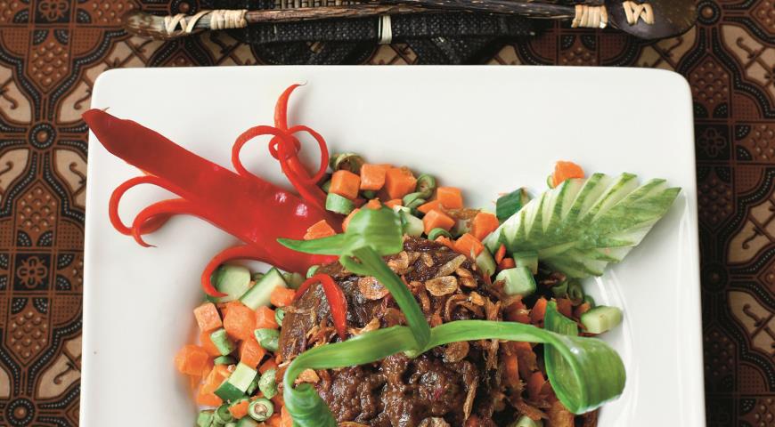Рецепт Каредок, салат из сырых овощей