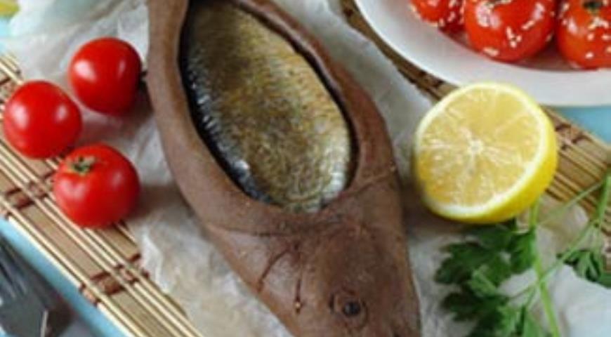 Рецепт Рыба в льняном сюртуке