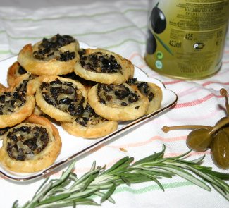 Рецепт Закусочные плюшки с маслинами