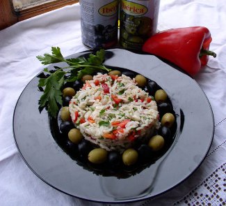 Рецепт Андалузский рисовый салат (Ensalada de Arroz)