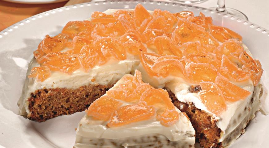 Рецепт Яблочно-морковный пирог