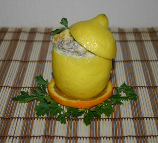 Рецепт Сардины в лимоне