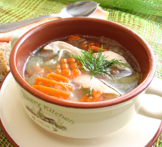 Рецепт Куриный суп с сельдерем и морковью