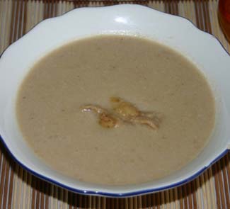 Рецепт Тыквенный суп с арахисовой пастой