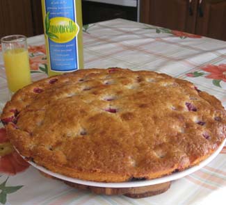 Рецепт Пирог с вишней La Ciliegia