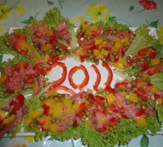 Рецепт Салат Лето Средиземноморья 2011