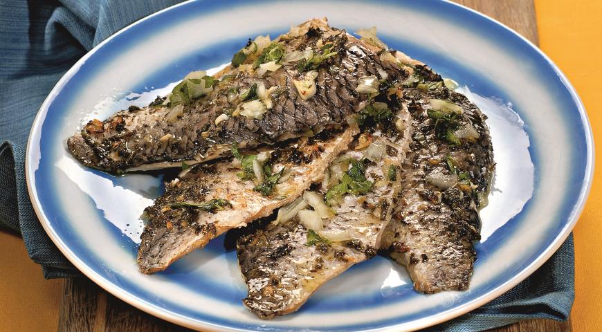 Рецепт Рыба по-тунисски в духовке