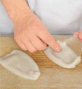 Фото приготовления рецепта: Фаршированные кальмары на сковороде, шаг №1