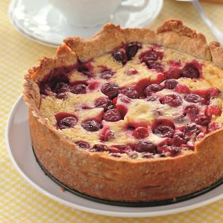 Рецепт Пирог с ягодами на творожном тесте