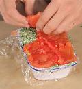 Фото приготовления рецепта: Мильфей из томатов, шаг №5