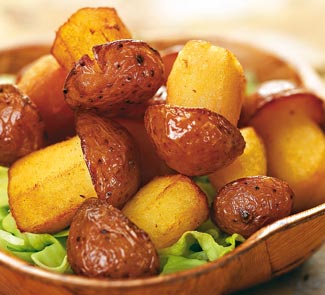 "Грибы" из картофеля