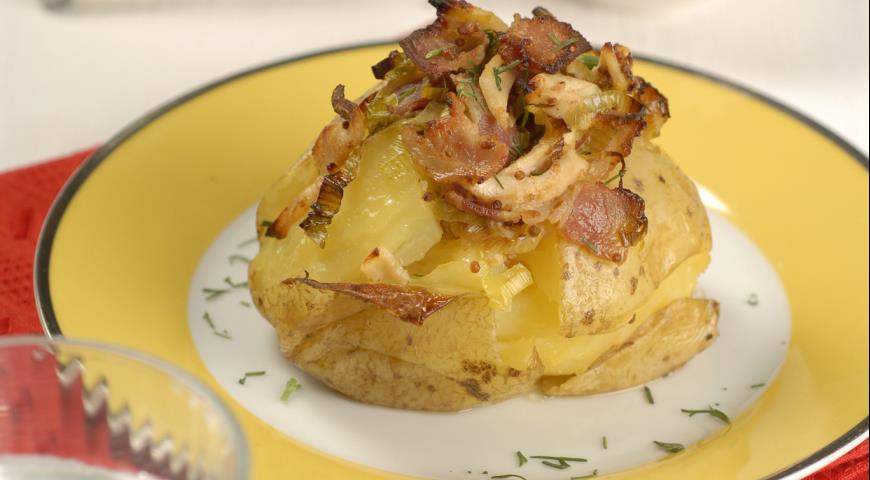 Рецепт Фаршированный картофель