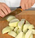 Режем яблоки для тарт-татена