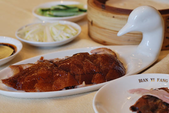 Утка по-пекински в ресторанах Пекина 16