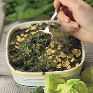 Рецепт Запеканка из зелени в сливочном соусе