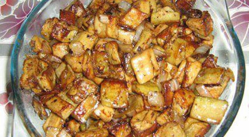 Рецепт: приготовление баклажанов как грибы на сковороде | Вкусные блюда из баклажанов