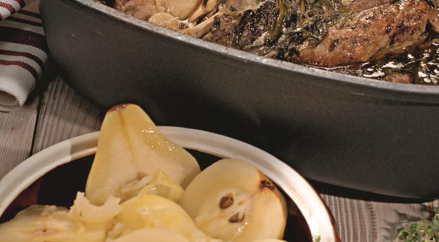 Рецепт Свинина запеченная с грушами