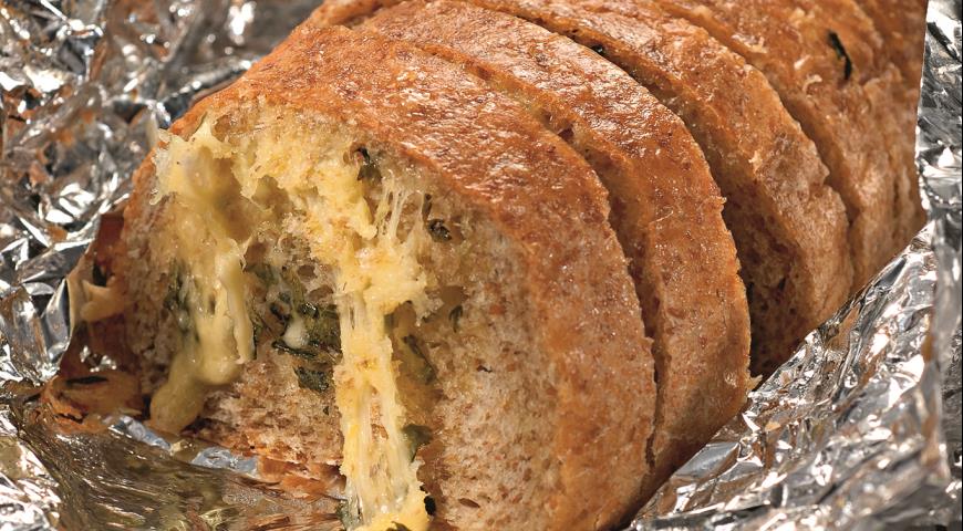 Рецепт Хлеб, запеченный с сыром