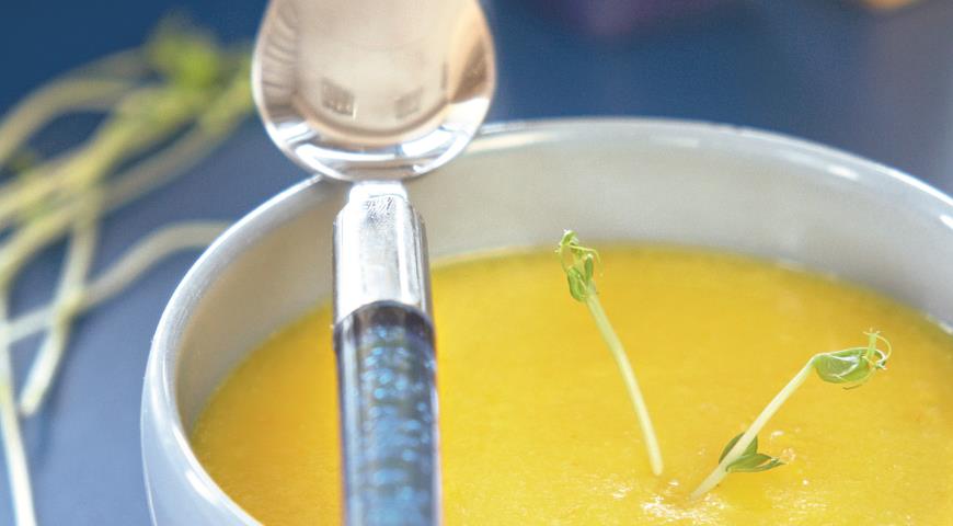 Рецепт Чесночный крем-суп с шафраном