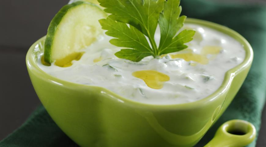 Рецепт Цацики - соус из йогурта