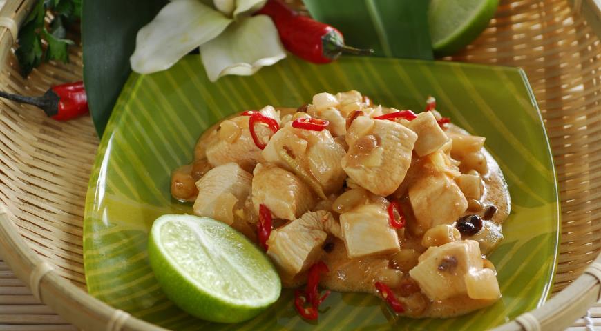 Рецепт Курица по-индонезийски