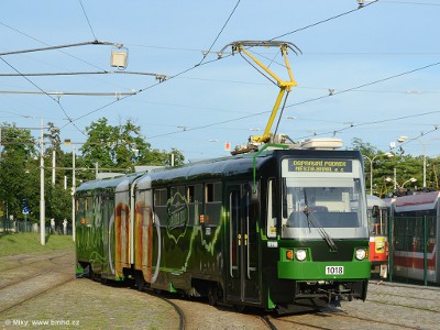 Пивной трамвай в Брно