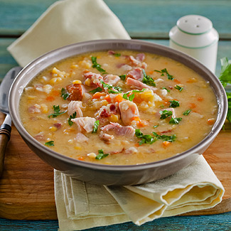 Рецепт 2: Гороховый суп с беконом