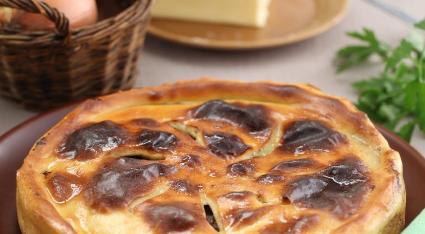 Рецепт Фыдджин, осетинский пирог c куриными желудками