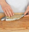 Фото приготовления рецепта: Рыба на кеци, шаг №4