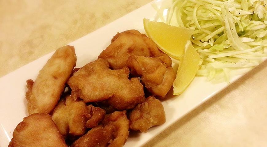 Рецепт Жареная курица по-японски с имбирем