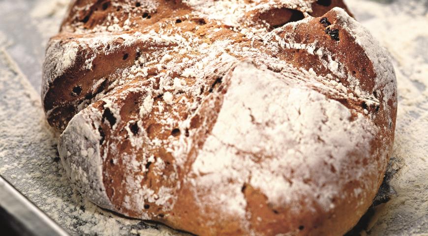 Рецепт Ржаной хлеб с изюмом