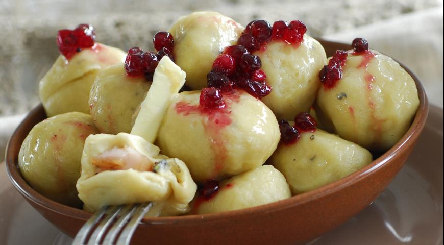 Рецепт Картофельные шарики со свининой